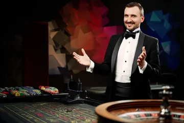CU888 Live Games — Take part in high-energy casino action A glowing roulette wheel with cascading chips, symbolizing the engaging live and instant-win games available on CU888.